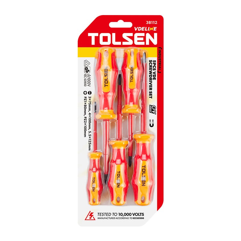 5PCS VDE SCREWDRIVER SET thumbnail 5