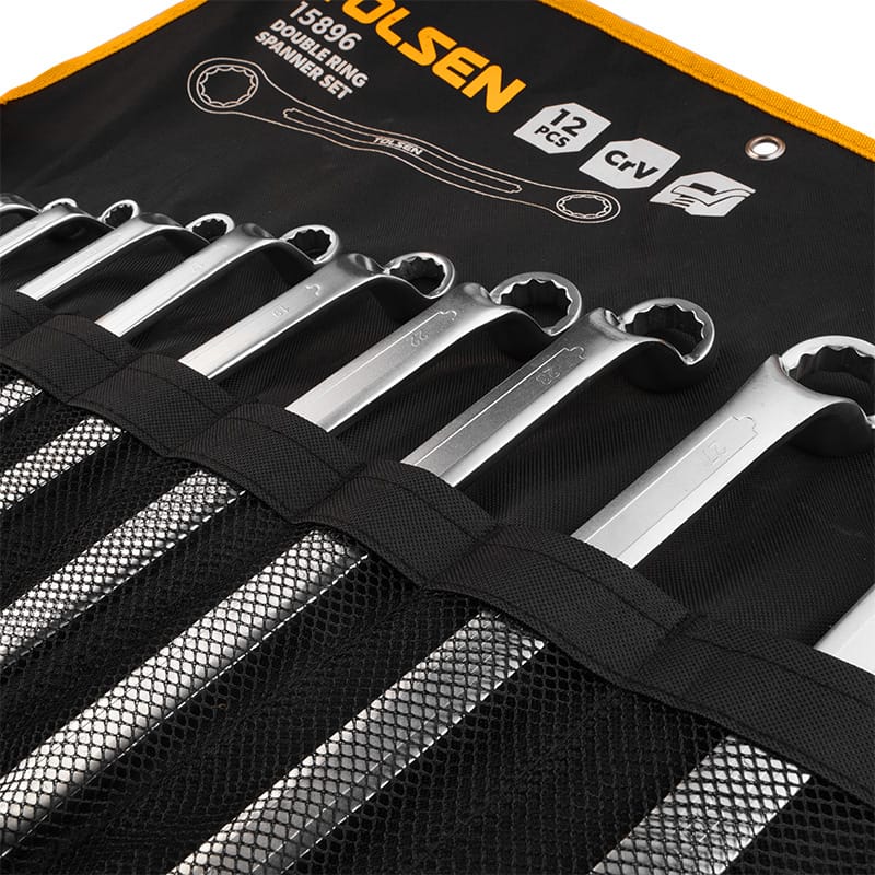 12PCS DOUBLE RING SPANNERS SET Tolsen Tool Ghana